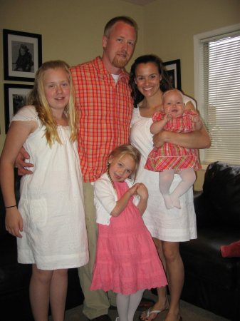 Daughter Katie and her family