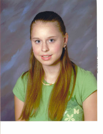 My daughter, Melissa (Missy) - 9th grade