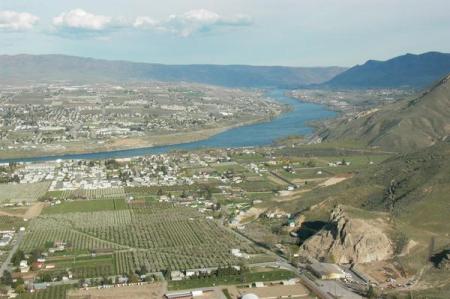 South end of the Wenatchee Valley