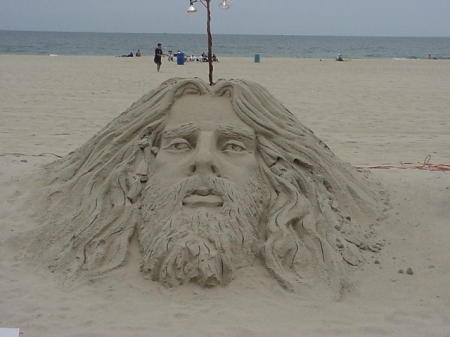 Sand Jesus