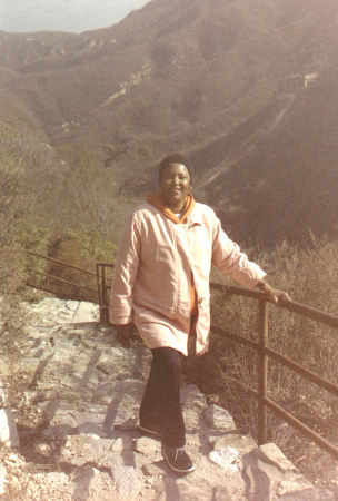 Syl at the Great Wall of China