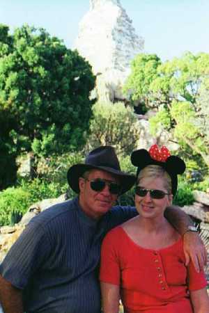 Diana & Darrell at Disneyland