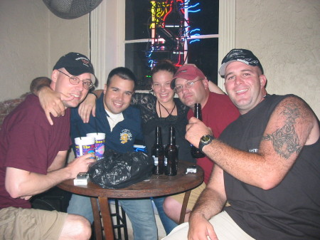 Bourbon Street after Hurricane Katrina