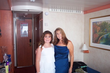 Me and Kelsy on yet another cruise