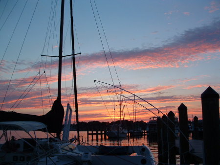 Sunset On the Chesapeake