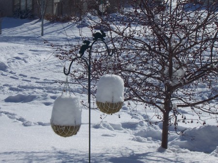 First snow in Olathe, KS for 2005/2006 winter season