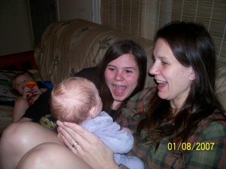 Me & Jennifer & baby Felicity