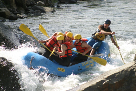 Family White Water Rafting