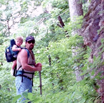 HIKING WITH MY 1 YEAR OLD SON HUNTER