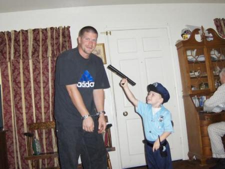 Brandon arresting his dad