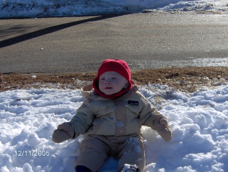 First time in the snow