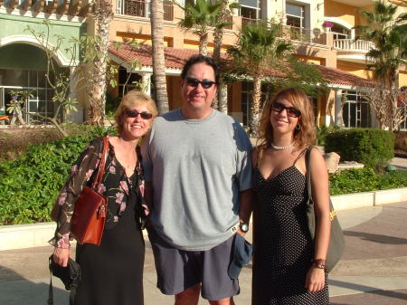 My family, in Cabo Wabo