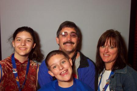 Michelle,Christopher, Me and Maddy. Epcot