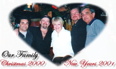 ...with my family on New Years Eve 2000