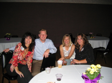 Debbie, Eric, Lara & Lisa at the reunion