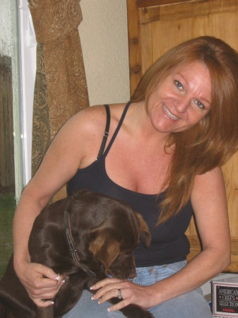 Me & our pup Layla 3/15/06