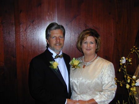 Debbi and I at a cruise formal night in 2003