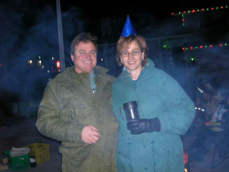 Dennis and Myself on New Years Eve. 2006
