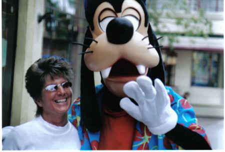 Peggy and Goofy