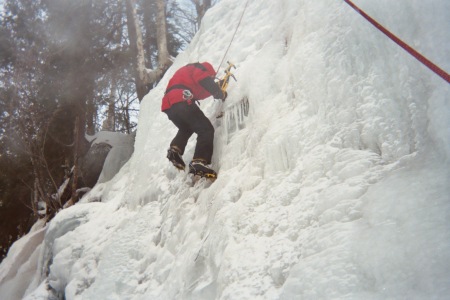 Ice Climbing, Keene Valley, NY