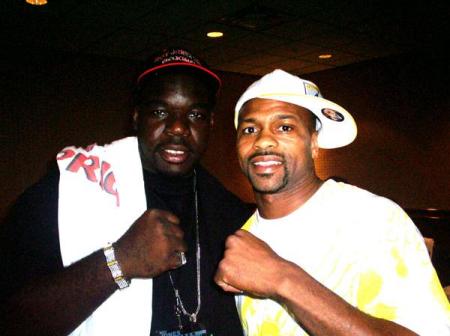 ME & ROY BEFORE THE FIGHT!