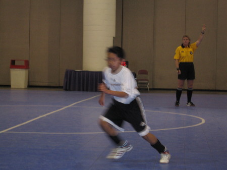 In door soccer