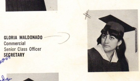 Gloria Maldonado's album, class 1968