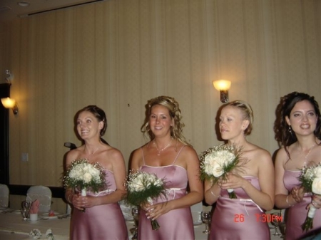 Shawna's bridesmaids