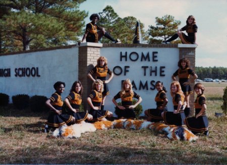 1978-79 Varsity Cheerleaders