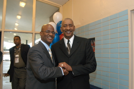 Me and the "Iceman" George Gervin
