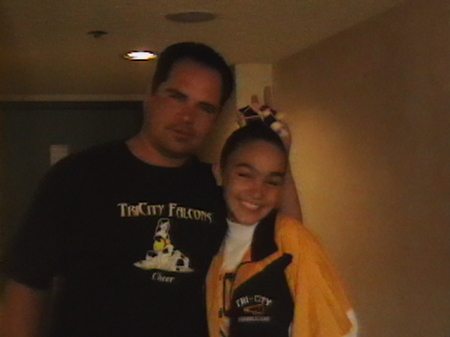 Youngest in Vegas cheerleading competition