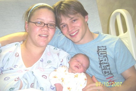 Chris, Abby & baby Mason