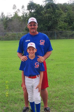 My son Weston and I 2004 All-star team