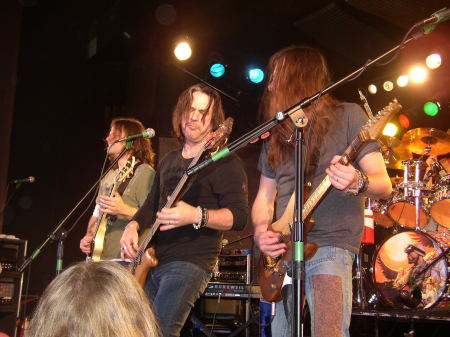 Winger 2008 - Clark's first concert