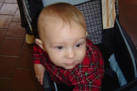 Chase my grandson when he was 1 yr.