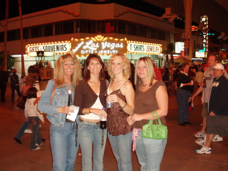 me with freinds in vegas girls night out