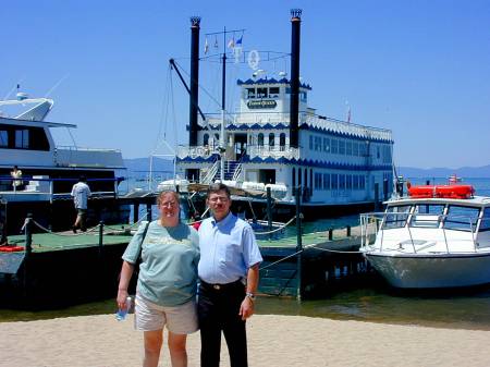 Rick and I in Lake Tahoe