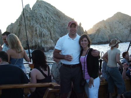 Scott and Krystel on Pirate Cruise in Cabo