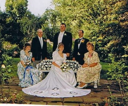 My wedding-family picture