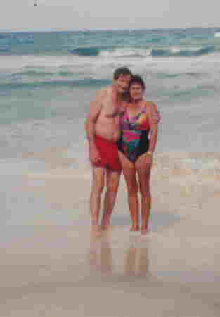 Bill & Carole in the Bahamas