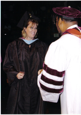 Graduation with Master's Degree, Jan. 2006