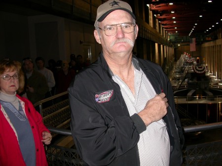 My brother Jim Baugh and me at Hoover Dam 2003