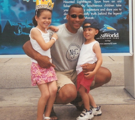 Seaworld San Diego Ca. 2004 with daughter Ali and Son Jake