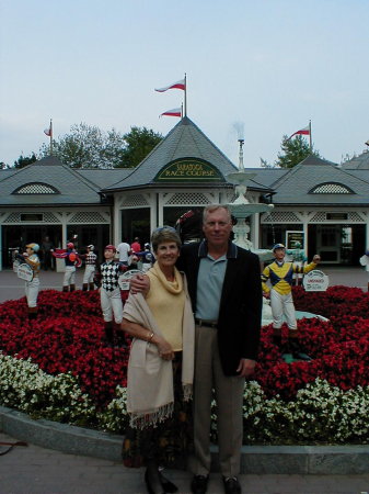 The Aherns at Saratoga Springs racetrack