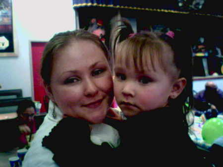 My 2nd daughter Andrea & her daughter Aliana