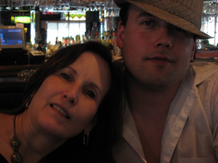 My Older Son Erik and I May 07