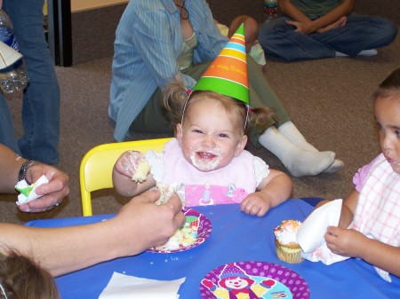 Halee's first birthday!    November 2005