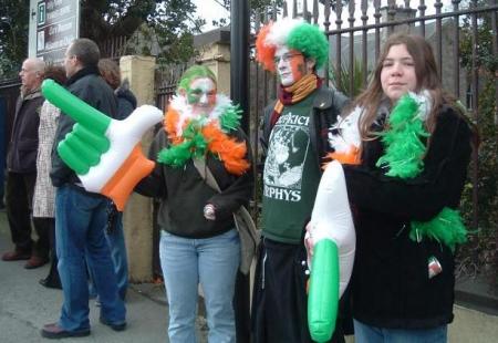 My Kids in Ennis, Ireland for St. Pat's Day (2006)