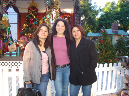 Xmas in the park in SJ Dulce, Wendy, me 07