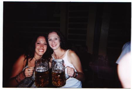 Lindsey and I in Germany '01